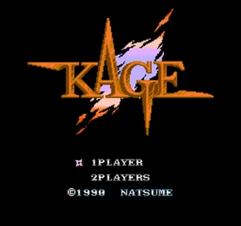 

Kage 60 Pins English Version Game Cartridge for 8 Bit 60pin Game Console