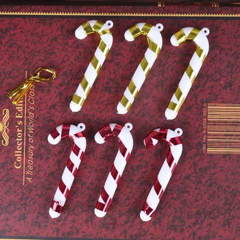 

Christmas Canes Decorations for Home Party New Year Candy Cane Xmas Tree Hanging Ornaments Accessories