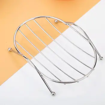 

Stainless Steel Shower Soap Rack Convenient Simple Shelf Tray Storage Home Practical Holder Durable Bathroom Bathing Supplies