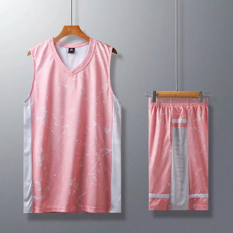 Новинка 2020 индивидуальный мужской баскетбольный набор Униформа комплекты