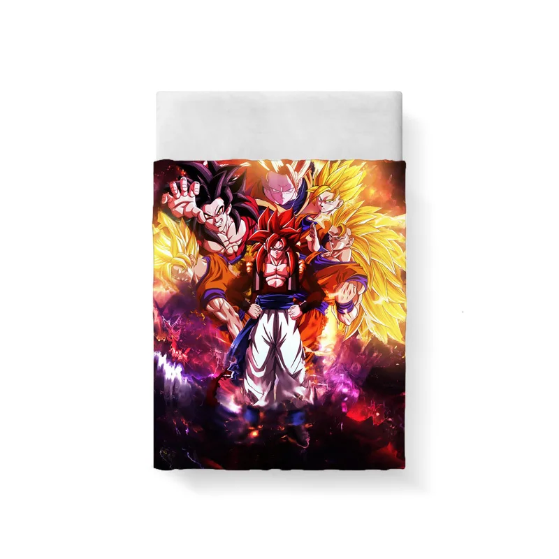 CD0219 Комплект постельного белья s Dragon Ball, Комплект постельного белья высокого качества, домашний текстиль, Постельные одеяла и комплекты постельного белья, постельное белье из хлопка, пододеяльник King size - Цвет: CD0219