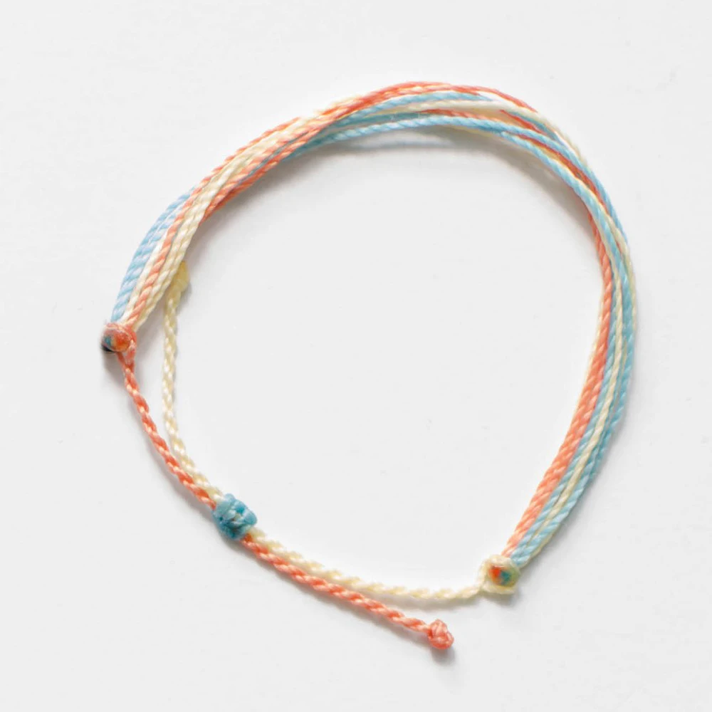 OR 3 Ручной работы Вощеная полоска Водонепроницаемый женский браслет braclet bransoletki bijoux богемные ювелирные изделия в стиле "Бохо" Регулируемый браслет дружбы - Окраска металла: OR 3