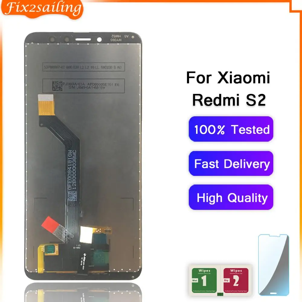 ЖК дисплей качества AAA для Xiaomi Redmi S2 дигитайзер сенсорного экрана в сборе замена