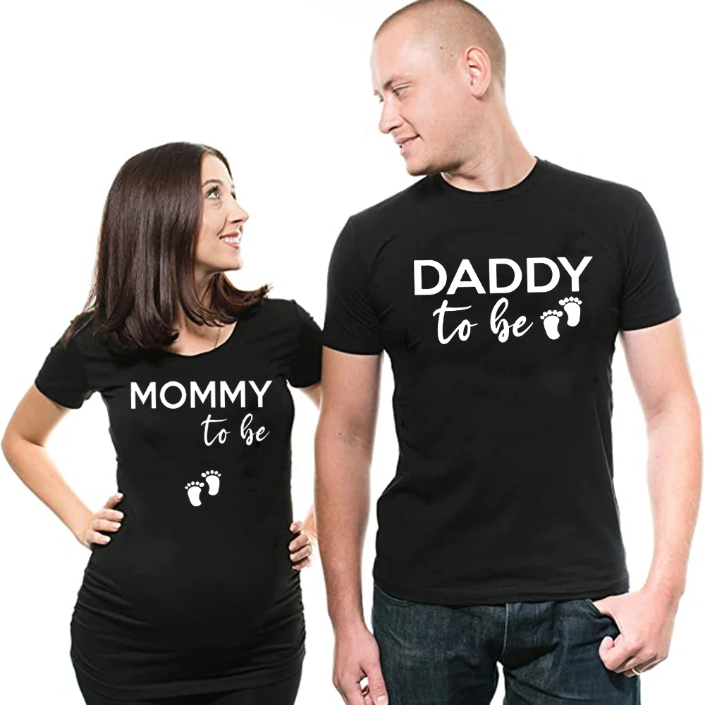 Mommy To Be Shirt Daddy To Be Shirt Pregnancy Announcement T Shirt Pregnancy Reveal Tees Matching