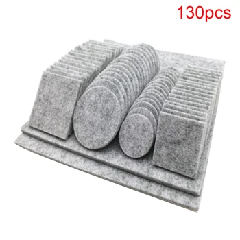 

Furniture Legs Table Felt Pad Anti Scratch Easy Install Protective Home Chair Floor Multi Function Hotel Portable Self Adhesive