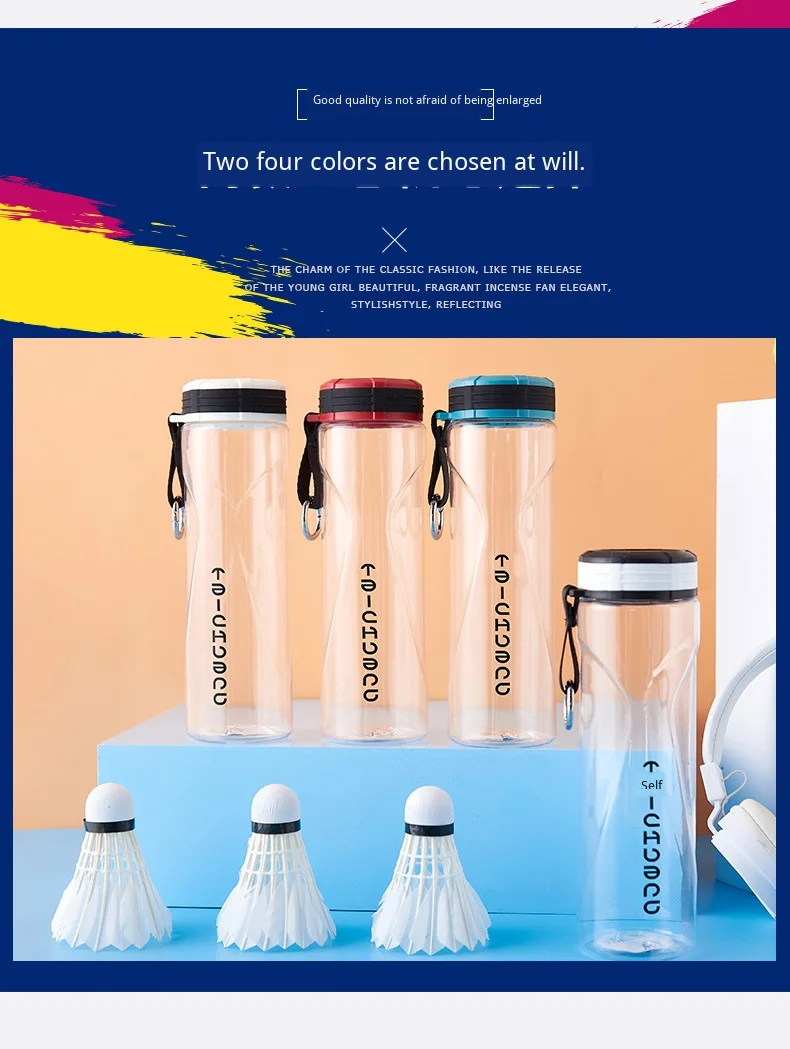 Sets Record Tea Glass 600 Ml Plastic Water Bottle Customizable Students Gift The Department Store Outdoor Sports Glass