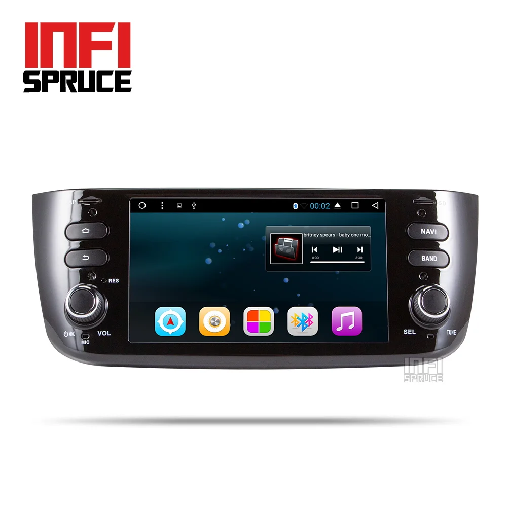 Infispruce 6,2 дюймов Android 9,0 автомобильный dvd для Fiat Linea автомобильный Радио Стерео gps навигация автомобильный стерео медиаплеер