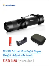 Высокомощный светодиодный светильник XHP90.2 LM, тактический светильник-вспышка, умный чип, водонепроницаемый фонарь с зумом, аккумулятор 26650 для кемпинга