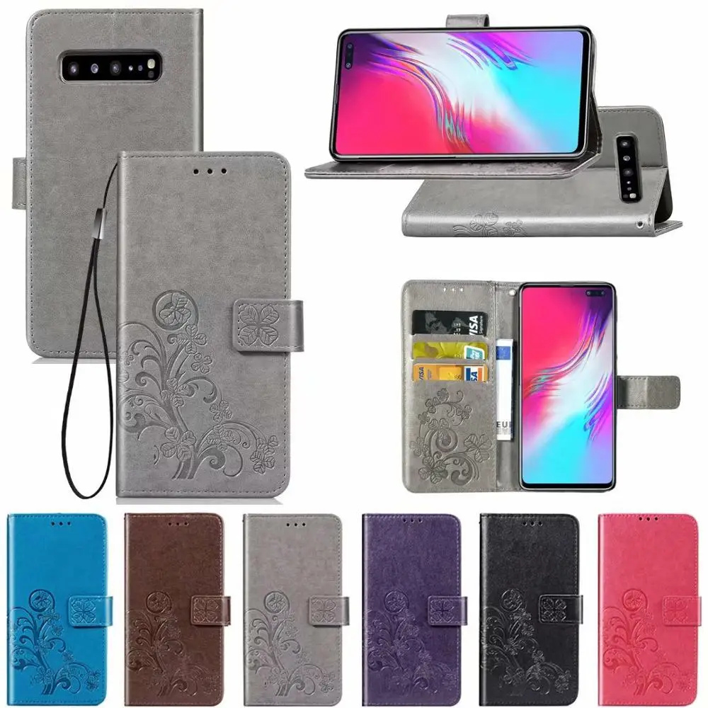 Flip Leather TPU Case For Samsung Galaxy S6 S7 edge S9 S10 Plus A6 A8 2018 J4 J6 J8 A5 A7 2017 J3 J5 J7 Note 10 9 8 Wallet Cover | Мобильные