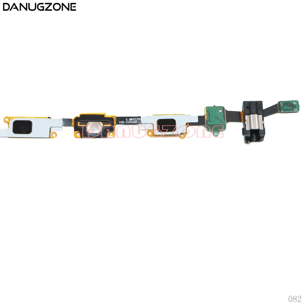 Главная Кнопка возврата ключ сенсор наушники аудио Джек гибкий кабель для Samsung