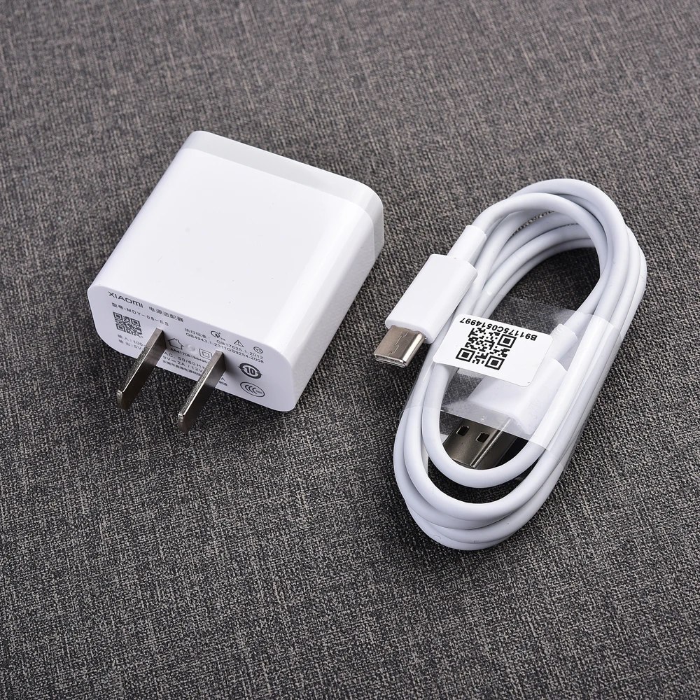 Xiaomi MDY-08-EO Cargador Original 5V/2A + Cable Micro USB 80cm Blanco