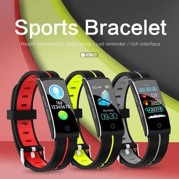

KSUN KSS903 Smart Bracelet Band With Heart rate Monitor ECG Blood Pressure IP68 Fitness Tracker Wrisatband Smart Watch