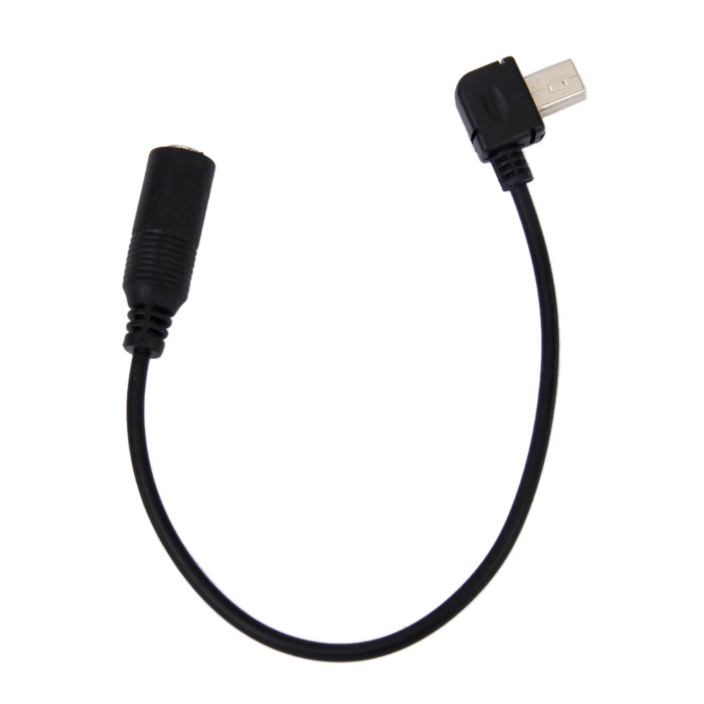 Mini USB to 3.5mm Microphone Mic Adapter Cable Cord for Gopro Hero 4/ 3/ 3+