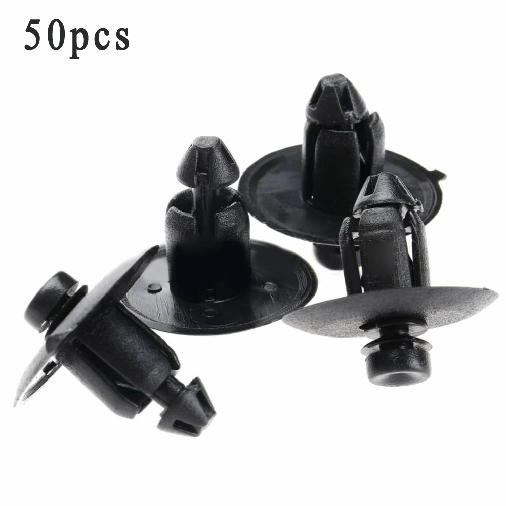50 шт./компл. Черный Автомобильный держатель с кнопкой высокого качества для Chrysler