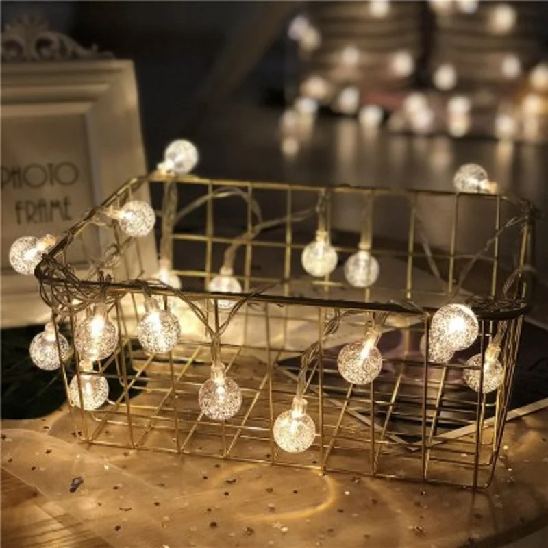cheap LED children #039;s lamp home decoration kitchen cabinet decoration lamp copper wire waterproof indoor bedroom bookcase holiday light