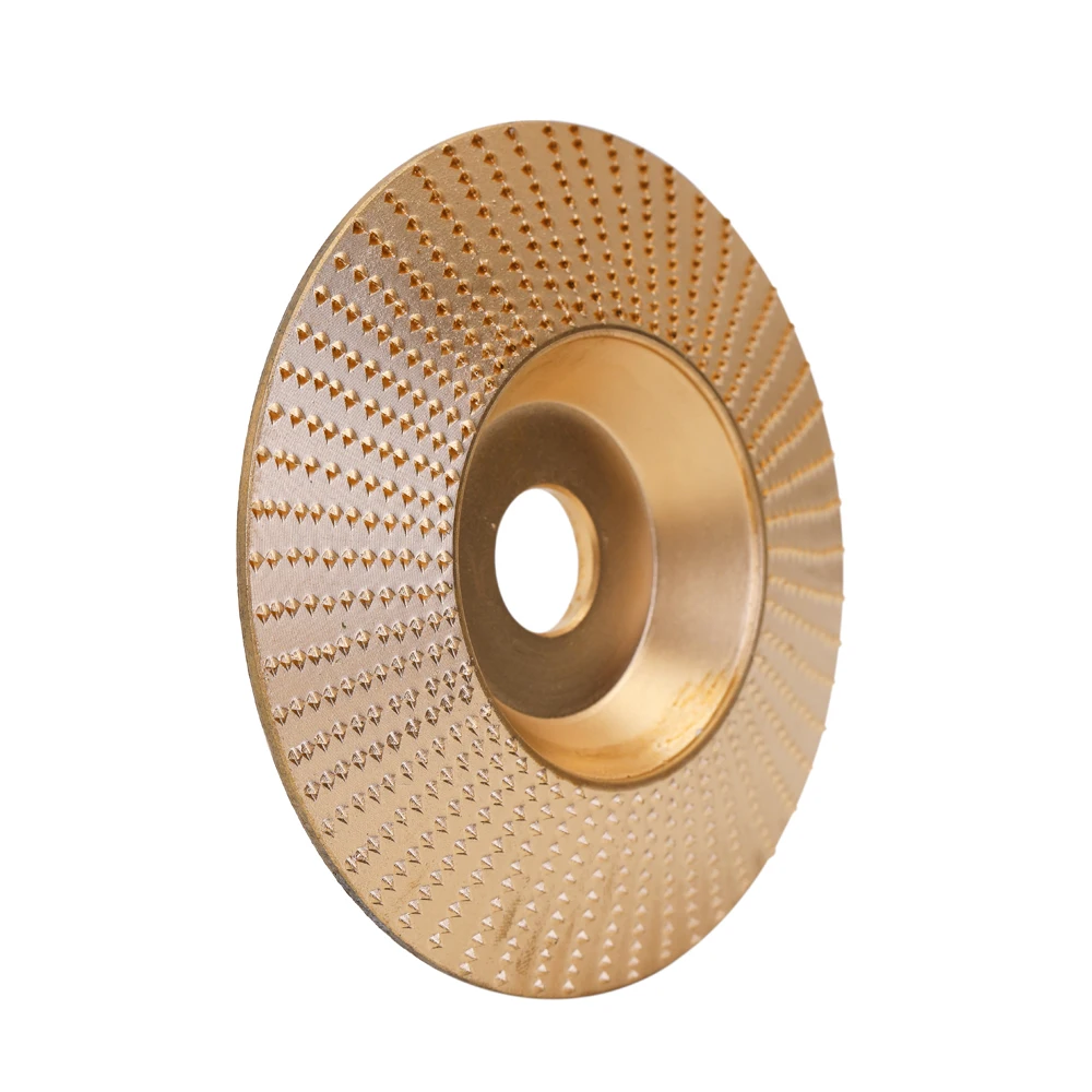 Wood Angle Grinding Wheel Sanding Carving Rotary Tool Abrasive Disc For Angle Grinder High-carbon Steel Shaping 5/8inch Bore 2P