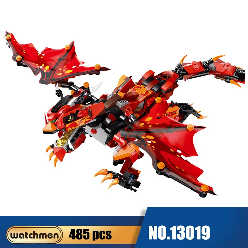 

Mould King 13019 Techinc Remote Control Dragon Building Blocks Cool Red RC Set Intelligence Toys For Children Gift