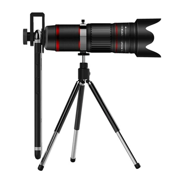 

TOKOHANSUN 18X Mobile Phone Monocular Telescope Lens astronomical zoom lens extendable tripod for iPhone Samsung all Smartphones