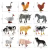 Mini Farm Animal Figurines Wild Lion Simulation Animals Tiger Elephants Action Figures Wild Model Educational Toys Gifts 4