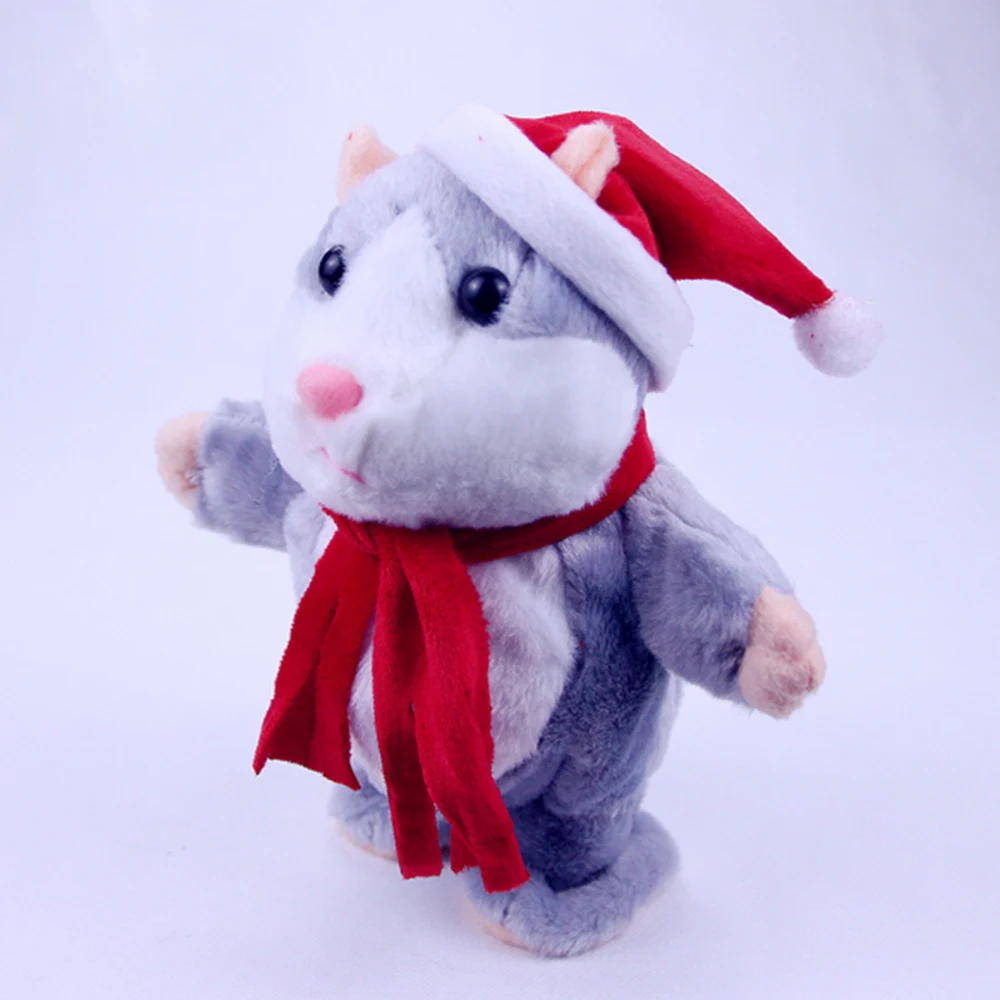 M Игрушка для хомяка, говорящего на разговоре, 16 см/18 см, игрушка для хомяка, мыши, плюшевая игрушка, кукла для детей, подарок для детей - Цвет: M