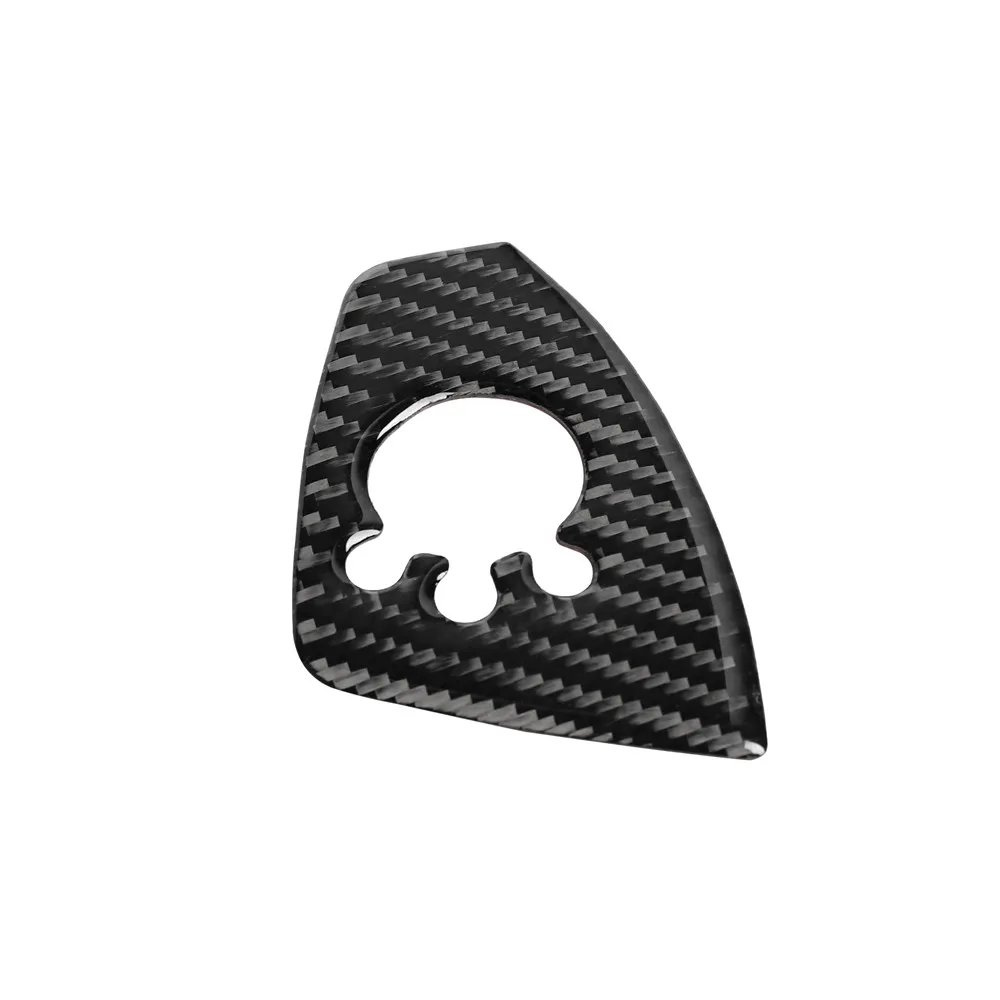 A Style RHD настоящие наклейки на дверные кнопки из углеродного волокна