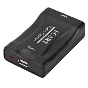 

USB2.0 SCART Capture Card Game Video Live Recording Collector