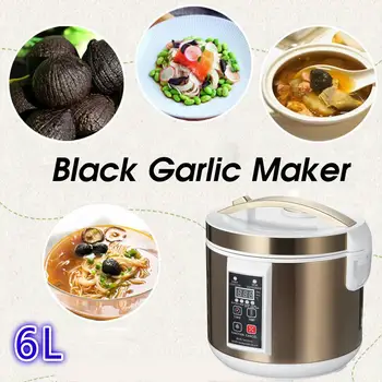 

6L Automatic Black Garlic Fermenter Smart Fermentation Machine Thickened Garlic Natto Yogurt Makers DIY Kitchen Cooker 220V