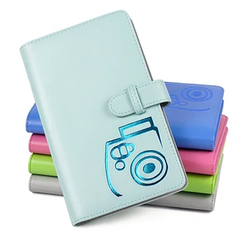 

Photo Album Business Card Holder Large Capacity Color Storage Clip PU Leather Instant Photo Album Picture Case