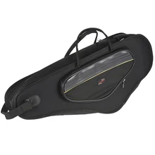 Саксофон Gig Bag 600D водостойкий рюкзак из ткани Оксфорд регулируемые плечевые ремни карман 5 мм с хлопковой подкладкой для альт-саксофона