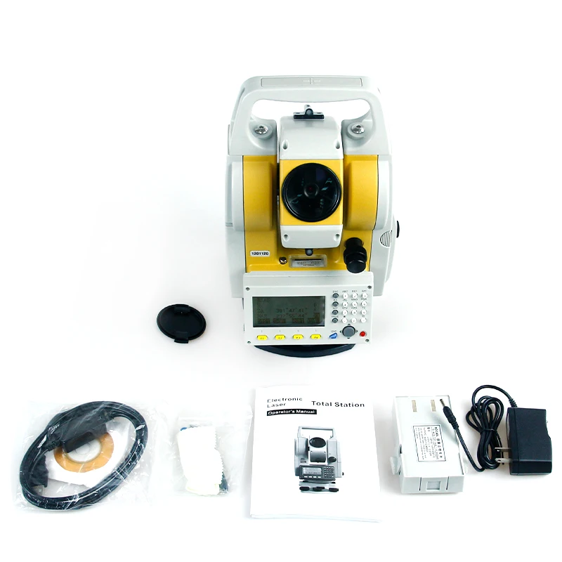 

Mato English Edition MTS-802 2 seconds accuracy Dual screen Total Station with laser piont