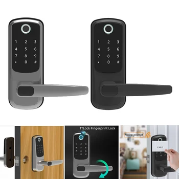 

Smart Keyless Door Lock Security Electronic Fingerprint Password Keypad