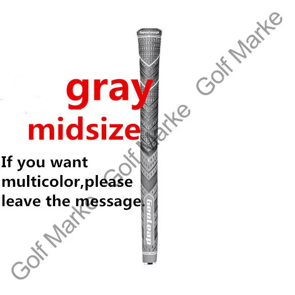 grey midsize Углеродная пряжа, Классическая, лидер продаж, клюшки для гольфа, стандартный или средний размер, железная и деревянная клюшка для гольфа, 10 шт./лот - Цвет: grey midsize