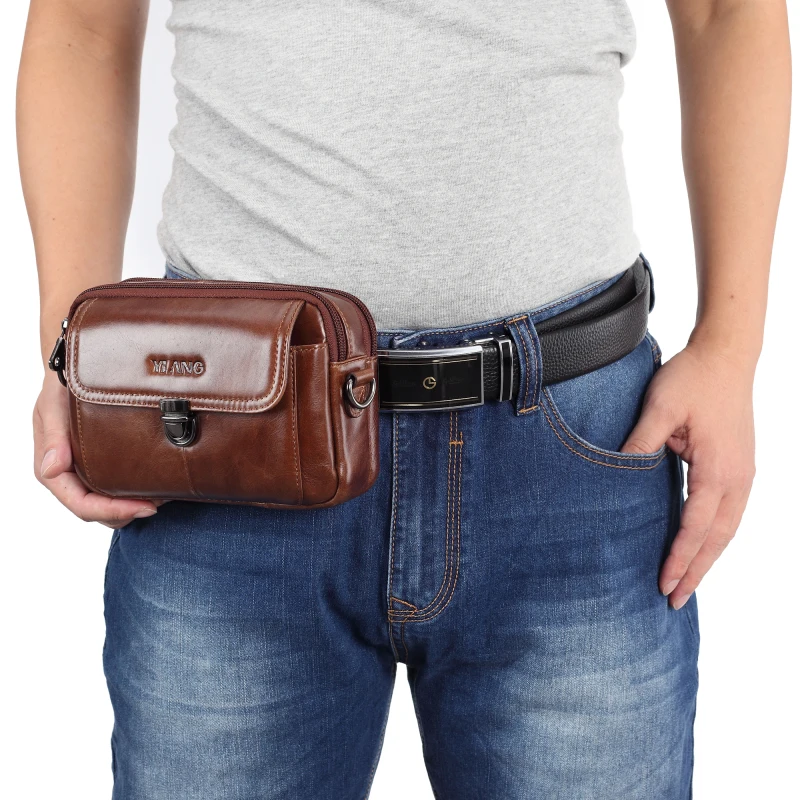 mens waist wallet