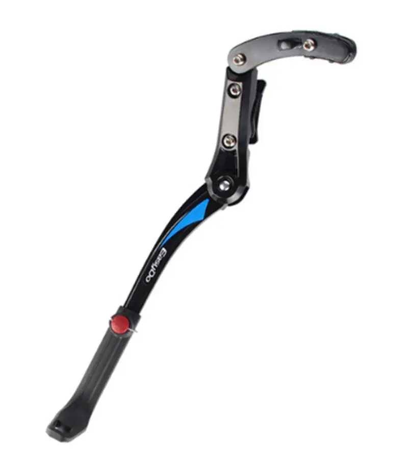 Небесно-голубой Велосипед Kickstand Профессиональный 24-2" Горный алюминиевый сплав/отрегулировать длину/Quick Release велосипед Kick Stand поддержка ноги стойки - Цвет: Небесно-голубой