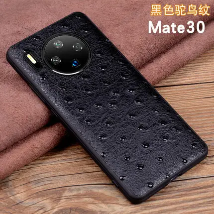 Модные крокодиловые аксессуары для телефонов, чехол для huawei mate 30, тонкая задняя защитная оболочка для huawei mate 30 Pro 30Pro - Цвет: 3