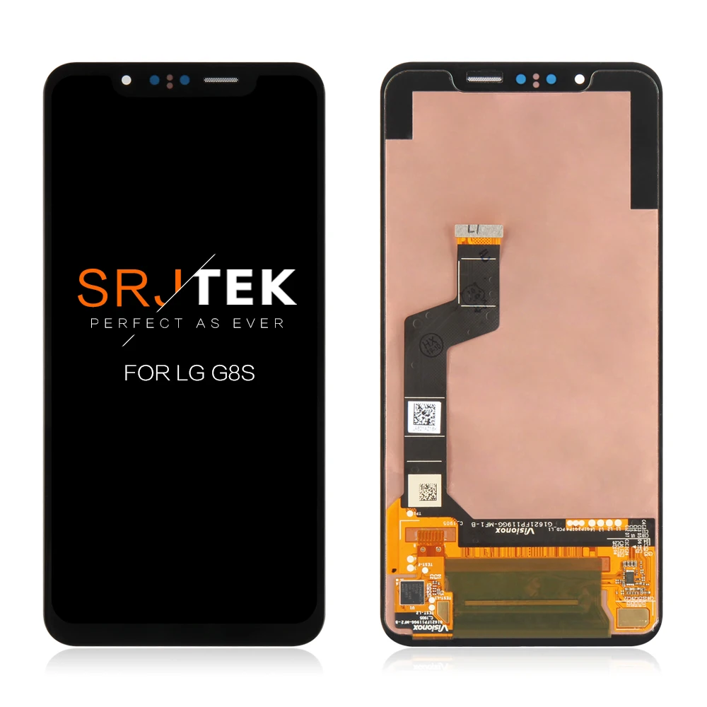 Srjtek протестирован для LG G8s ThinQ Дисплей Матрица сенсорный для LG G8s ThinQ экран дигитайзер сборка для G8s ThinQ ЖК-экран дисплей