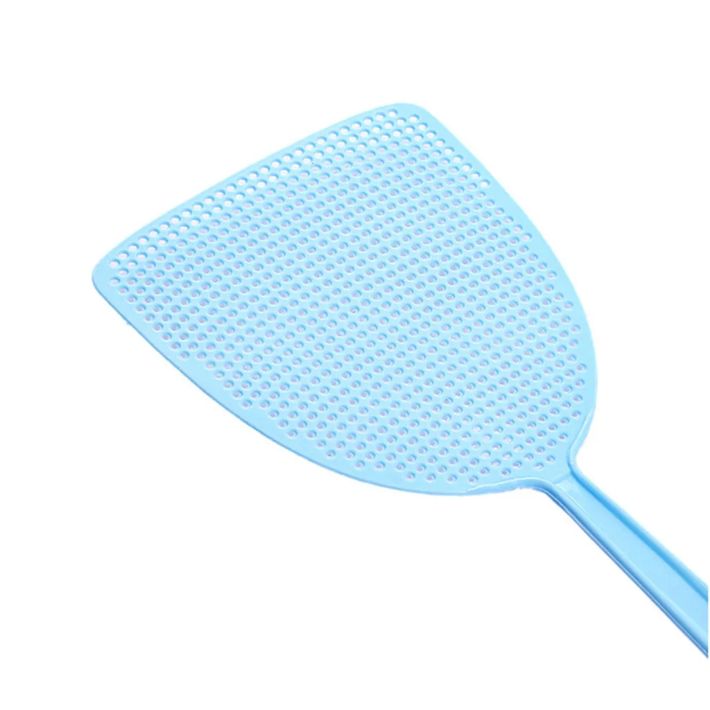 4 шт. Портативные Инструменты для борьбы с вредителями пластиковая мухобойка ручные Swat наклейки против комаров с длинной ручкой Pest Swatter# p9