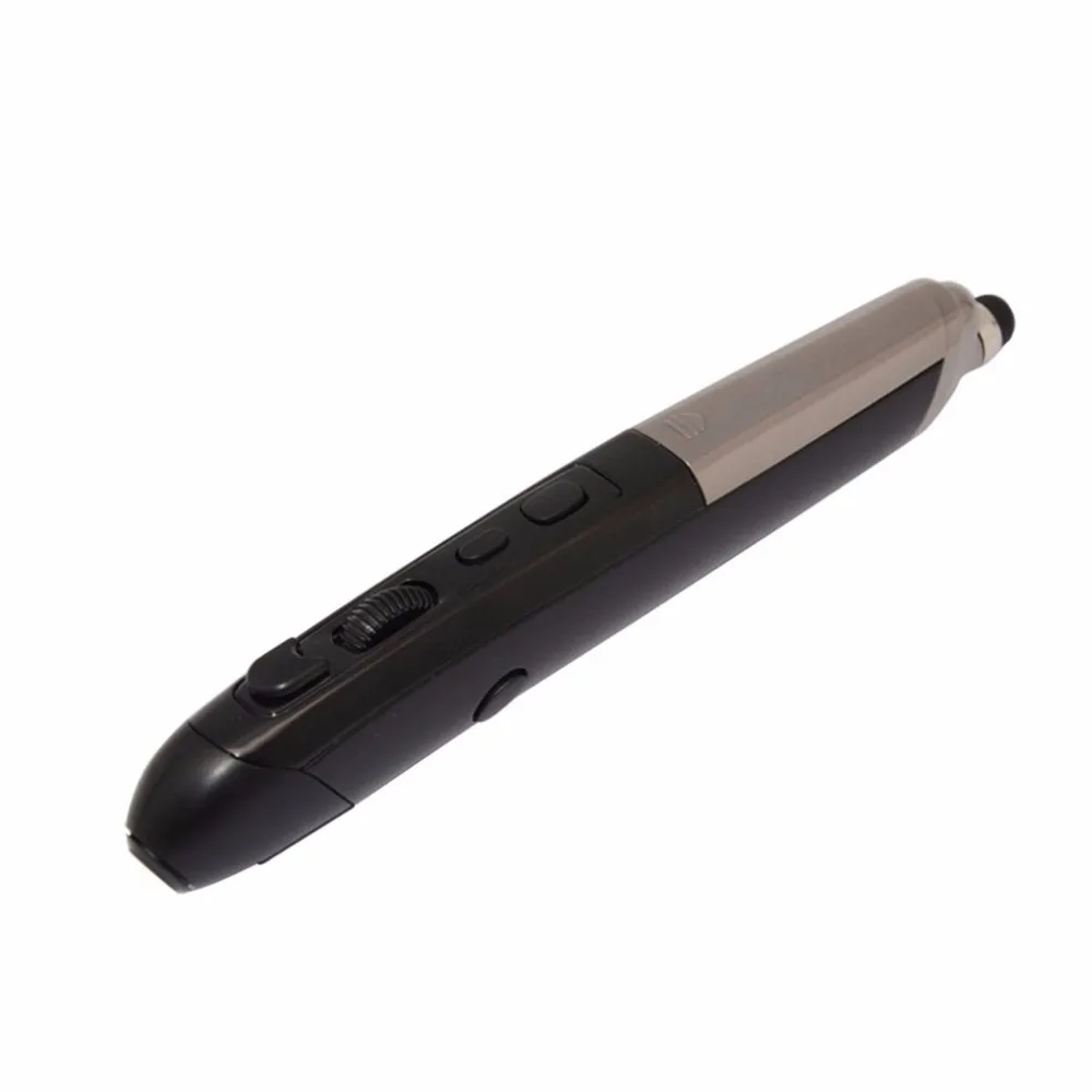 2,4G Беспроводная оптическая USB Ручка мышь почерк Умная Ручка мышь 1600 регулируемое dpi для ПК ноутбук iMac Android планшет 5 цветов
