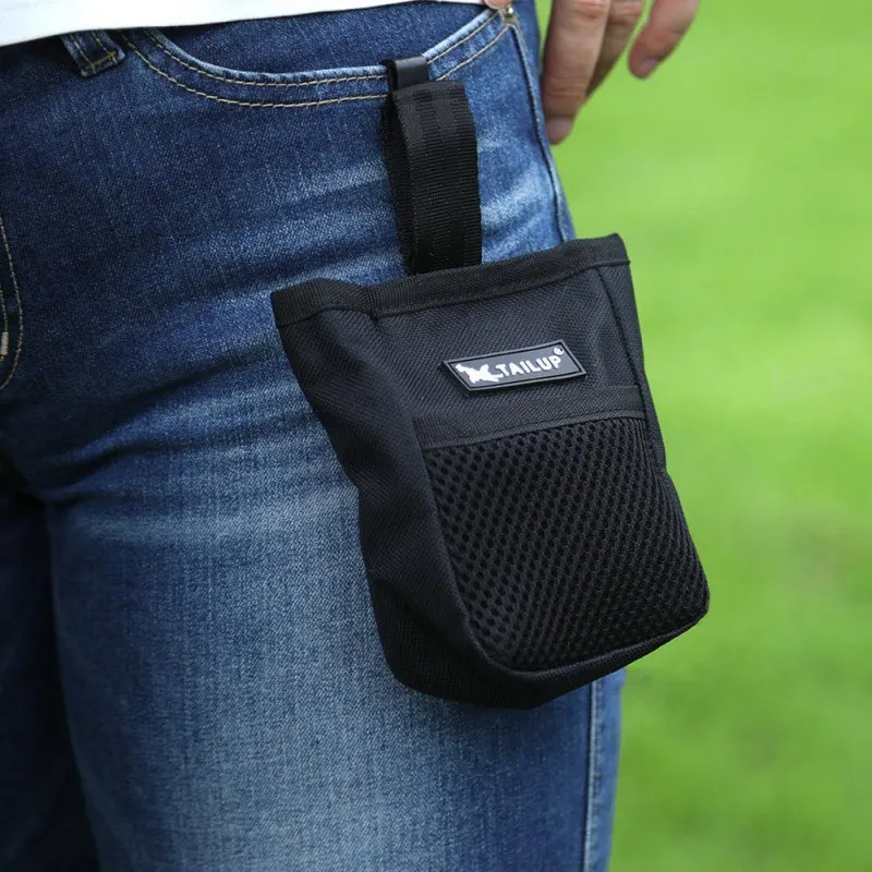Bolsa con cordón para juguetes de mascotas, bolsa de Bolsa para popó de comida para mascotas, patrón de camuflaje, bolsa de tela impermeable