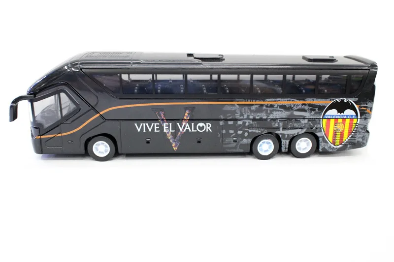 

New Style Gift Toy Car Model Football Team Bus Car Model Team Bus Alloy Toy Car