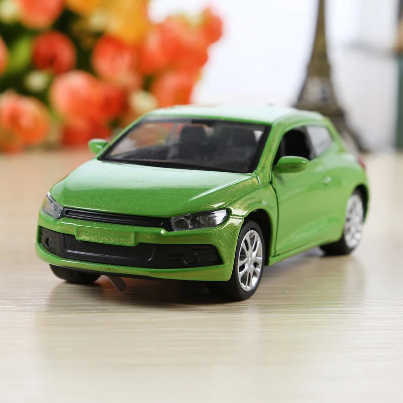 

New Style CHILDREN'S Toy Volkswagen Scirocco Honda Bentley Nissan Sports Car with Light And Music Alloy Car Model