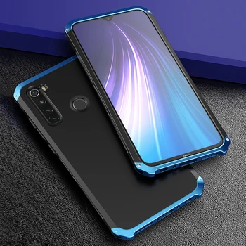 

Anti-fall Metal Frame PC Back For Xiaomi 10 Mi10 Redmi Note8 PRO Note 7 6 8 5 4 4X PRO Aluminum Alloy Note 8 Bumper Case Cover