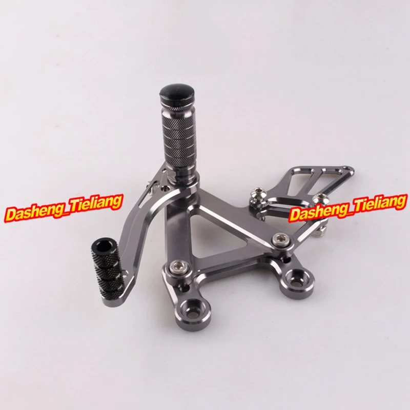 Adjustable Foot Pegs Rear Set Footrests Replacement Kit For Kawasaki Ninja ZX6R 2003 2004 Motorcycle Accessory Parts