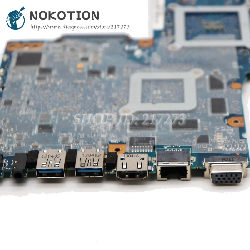 Материнская плата NOKOTION H000051780 для Toshiba Satellite C855 C855D L850D C850D материнская FS1 DDR3 HD7600M