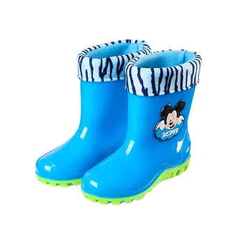

Kids tollder Rain Boots Cute Cartoon Boy Girls Rubber Rain Boots Kids Waterproof Shoes Baby Children Rain Shoes size 23-38
