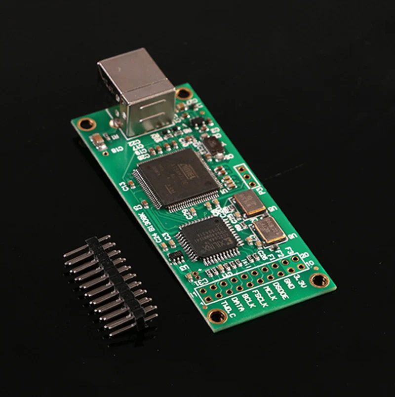 USB-I2S 디지털 인터페이스 보드 Amanero USB IIS Sup/ DSD512 32bit 384K IIS 참조