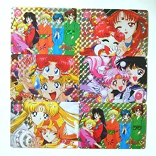 55 шт./компл. Сейлор Мун Игрушки Хобби Коллекционные игрушки Коллекция игр аниме-открытки