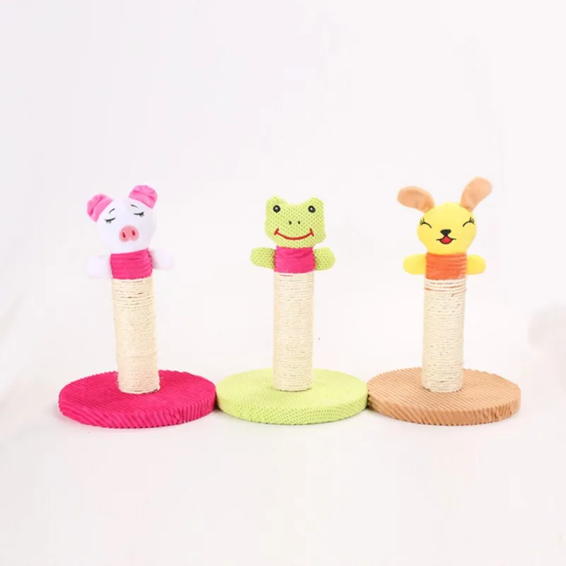 Игрушка для домашних животных, Когтеточка для скрипучих Когтеточка, башни сизаля, шлифовальный коготь для кошек, чтобы Измельчить свои когти