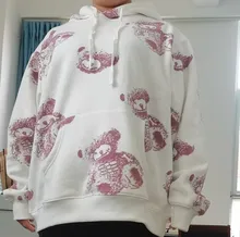 Hooded-Sweatshirt Women Hoodie Plus-Size Fleece Streetwear Winter for 320 Warm Colorful