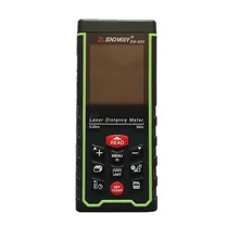 Цветной дисплей перезаряжаемый 50 м цифровой лазерный дальномер с USB зарядным устройством SW-S50 164ft лазерный измеритель расстояния измерительные инструменты